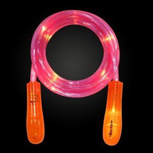Light Up Jump Rope -Orange Handles